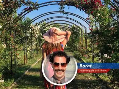 Borat investigates why the stock market is acting like a crazy donkey, ignoring all the wise old rules and making investors confused like a goat in a disco. image