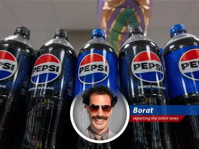 Borat reports on PepsiCo's recent struggles, from tariff troubles to tepid sales, with a uniquely Kazakh perspective and plenty of 'wawaweewa' moments. image