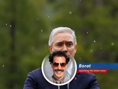 Borat reports on the G7 finance meeting in Canada, where they talk money, tariffs, and how to stop Russia, all while Borat searches for a new Pamela Anderson. image