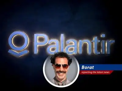 Borat reports on the crazy world of American stocks, where companies go up, companies go down, and nobody knows why! Except maybe for tariffs. image