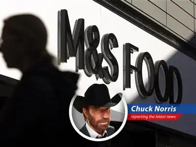British retailer Marks & Spencer faces a massive cyberattack, but Chuck Norris is here to ensure they learn a lesson the hard way. image