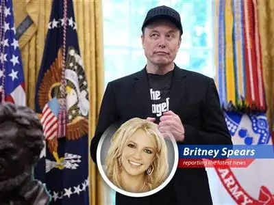 Britney Spears dives into the juicy details of Senator Elizabeth Warren's report accusing Elon Musk of questionable ethics and conflicts of interest during his time in government, blending satire, humor, and iconic Britney-isms. image