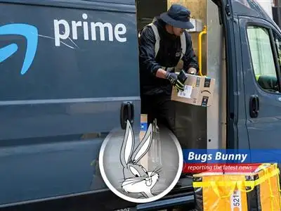 Bugs Bunny reports on UBS's strategy to buy undervalued stocks amidst market turmoil, highlighting potential opportunities in companies like Amazon, Boeing, and Nvidia. image