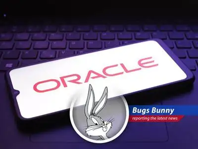 Bugs Bunny reports on the wild ride of the stock market today, where Oracle's cloud dreams take flight while Boeing faces a crash landing. Plus, a peek at meme stocks, biotech booms, and space-age debuts! image