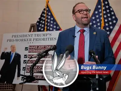 Bugs Bunny takes a satirical hop through the latest House reconciliation plans, where high earners face a mix of tax cuts and potential hikes, leaving even this wabbit scratching his head. image