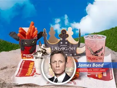 Burger King aims to reignite family interest with 'How to Train Your Dragon' themed menu, hoping colorful buns and movie magic will boost lagging sales. image