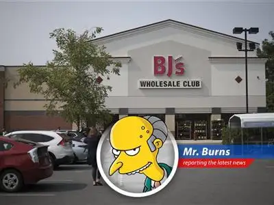 C. Montgomery Burns shares his insights on BJ's Wholesale Club, Uber, and Palo Alto Networks, proving he's still got a nose for profit despite tariff troubles and pesky regulations. image