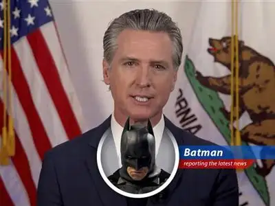 California Governor Gavin Newsom is suing Fox News for defamation, seeking $787 million in damages over alleged false statements about a phone call with former President Donald Trump. Time to dust off the Batarangs of justice. image