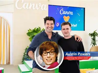 Canva buys MagicBrief to amp up its analytics and AI capabilities, aiming to democratize marketing. Groovy! image