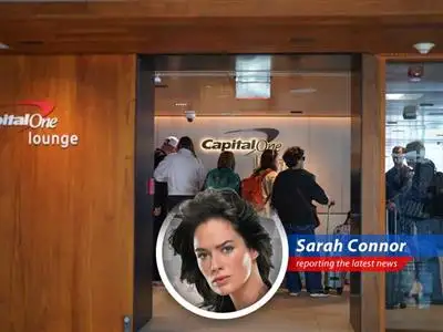 Capital One follows the lead of Amex and Delta, restricting airport lounge access due to overcrowding, leaving travelers wondering if they'll need a T-800 to secure a decent pre-flight snack. image