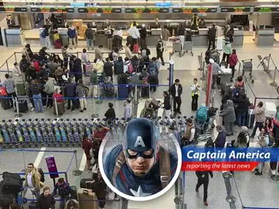 Captain America reports on recent price decreases in various sectors of the U.S. economy, cautioning against complacency as these trends may be short-lived. image