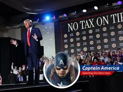 Captain America reports on the Senate's surprising move to potentially exempt tips from federal income tax, examining who benefits and the potential economic impact. image