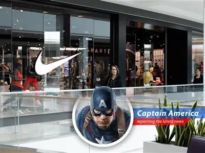 Captain America weighs in on Nike's potential earnings slump, tariff troubles, and the Skims delay – because even superheroes need good shoes. image