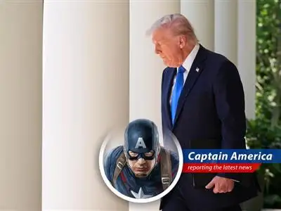 Captain America weighs in on Trump's proposed 2026 budget, questioning the cuts and tax plans with a healthy dose of skepticism and a sprinkle of 'Avengers Assemble!' spirit. image