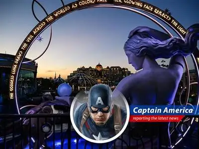 Captain America weighs in on Universal's new Orlando theme park, economic uncertainties, and whether it's worth your hard-earned shield-dollars. image