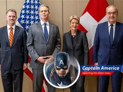 Captain America weighs in on the high-stakes trade negotiations between the U.S. and China, where the future of global economics hangs in the balance. Will they find common ground, or is this another battle we have to face? image