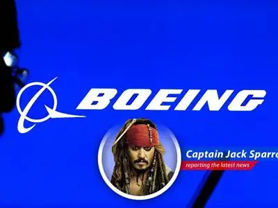Captain Jack Sparrow reports on Boeing's forecast of a 40% surge in air travel by 2030, navigating through production woes, safety concerns, and the ever-turbulent trade winds. image