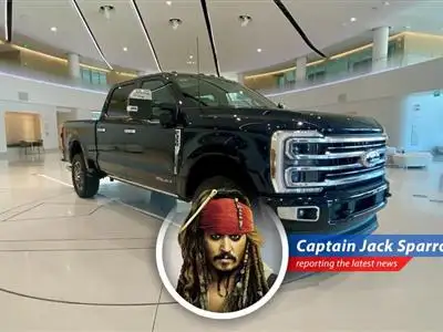 Captain Jack Sparrow reports on Ford's new 'Platinum Plus' program, offering a luxury experience for their priciest pickup trucks. image