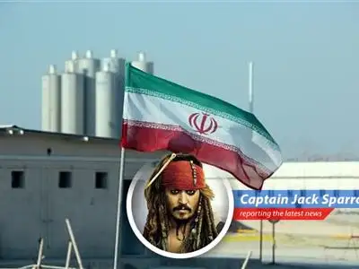 Captain Jack Sparrow reports on Iran's secret nuclear activities, unearthed by the U.N. nuclear watchdog, potentially leading to international kerfuffles and further complicating nuclear talks. Savvy? image