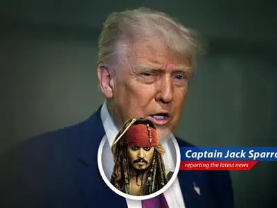 Captain Jack Sparrow reports on President Trump's struggle to win over House Republicans on a tax bill due to disagreements over SALT deductions, threatening to delay its passage before Memorial Day. image
