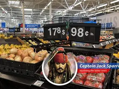 Captain Jack Sparrow reports on how American consumer inflation fears are subsiding amidst Trump's tariff adjustments, offering a glimmer of hope on the economic horizon... savvy? image