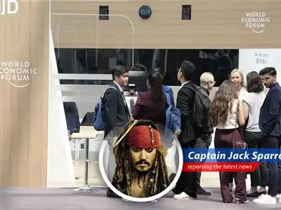 Captain Jack Sparrow reports on the World Economic Forum in Tianjin, China, highlighting the growing influence of the Global South and the changing dynamics of international trade, savvy? image