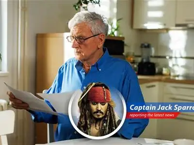 Captain Jack Sparrow reports on the recent dip in 401(k) and IRA balances, offering a unique perspective on navigating the treacherous waters of retirement savings. image