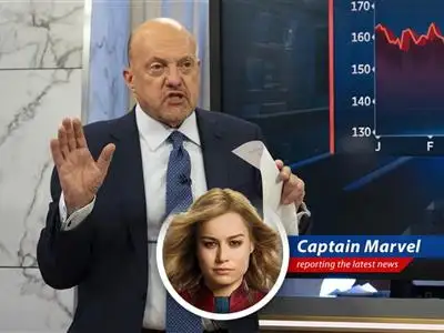 Captain Marvel breaks down the latest market moves from the CNBC Investing Club, complete with cosmic insights and maybe a photon blast or two. image
