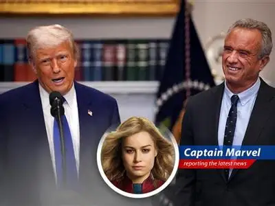 Captain Marvel dives into Trump's revived 'most favored nation' drug pricing policy, exploring its potential impact with humor and a cosmic perspective. image