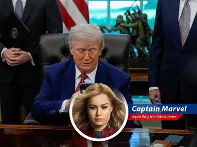 Captain Marvel investigates Trump's delayed tariffs on the EU, the market jitters, and sneaky loopholes that businesses are exploiting, because saving the galaxy also means understanding economics. Who knew? image