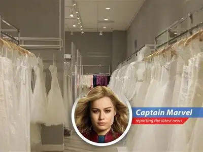 Captain Marvel investigates how bridal shops are battling Trump's tariffs, leaving brides in a 'sticker shock' nightmare. image