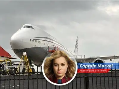 Captain Marvel investigates the controversy surrounding Trump's potential acceptance of a $400 million jet from Qatar, questioning the ethics and security implications. image