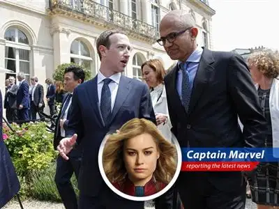 Captain Marvel reports on the rise of AI in tech, with Microsoft and Meta leading the charge in letting robots do the coding. Will this mean less work for humans, or will the machines become self-aware and demand more cat videos? image