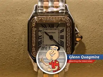 Cartier's parent company, Richemont, sees a surprising sales surge, proving even fancy folks love a little bling despite the world going bonkers! Giggity! image