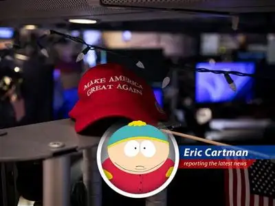 Cartman breaks down the latest market chaos, trade war tantrums, and why everyone's running scared from the U.S. economy. Respect my Authoritah! image