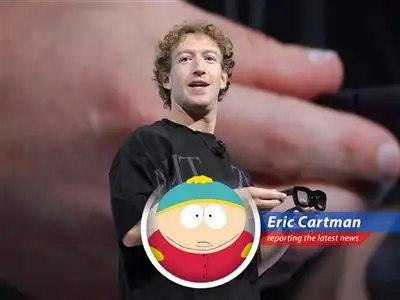 Cartman reports on how Mark Zuckerberg is throwing mountains of cash at AI startups and talent to try and make Meta not suck. image