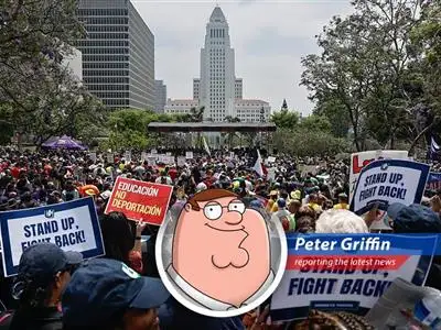 Chaos in California as Trump threatens to arrest Newsom, deploys Marines, and Newsom sues. It's crazier than the time I fought Liam Neeson! image