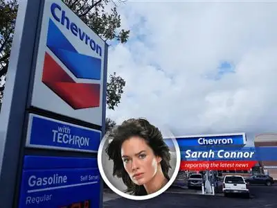 Chevron scales back share buybacks amidst falling crude prices and global economic uncertainty, proving even corporate giants aren't immune to the apocalypse. image