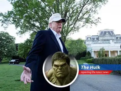 China denies trade negotiation talks with the US, leaving Hulk confused and slightly annoyed. Maybe Hulk should SMASH tariffs instead? image