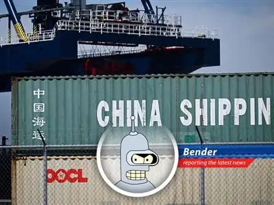 China's exports defied expectations with a surge in April, proving that even tariffs can't stop a determined robot... or a country, whatever. image