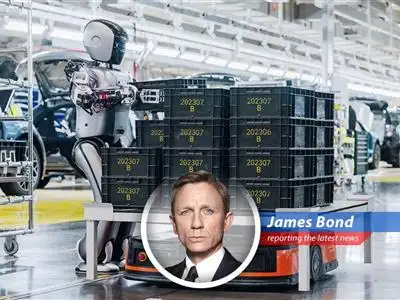 China's factories are rapidly adopting AI and robotics, posing a competitive threat and raising concerns over global trade relations. As always, 007 is on the case! image