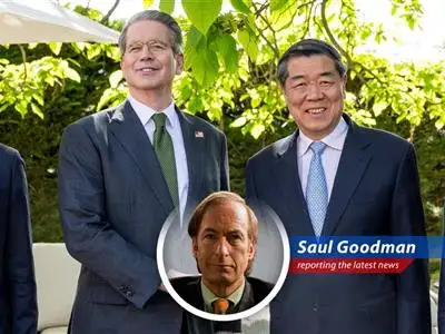 China's playing hardball with rare earth exports to the US, despite easing some trade restrictions. Sounds like someone needs a lawyer... Better Call Saul! image