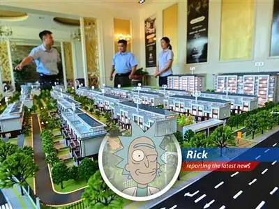 China's property market is facing a demographic disaster, with a shrinking population exacerbating the existing real estate slump. Looks like someone didn't learn from the Cromulons, huh? image