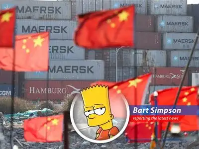 China's relaxing its rules for foreign businesses, kinda like when Milhouse tries to be cool but ends up just being Milhouse. Still, progress, man! image