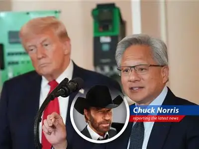 Chuck Norris breaks down Nvidia's deal with Saudi Arabia amidst tightening US export controls on AI chips, revealing the real fight brewing between tech giants and political titans. image