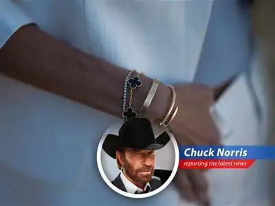 Chuck Norris breaks down why luxury spending is down, except for jewelry, which is tougher than a Texas Ranger. image