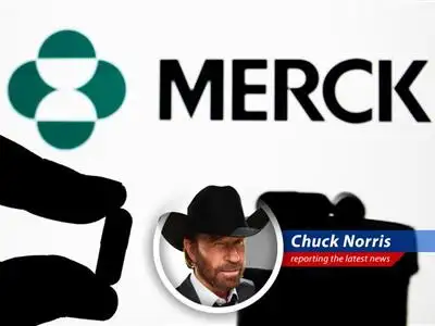 Chuck Norris dissects Merck's lowered profit guidance due to tariffs, while still managing to deliver a first-quarter earnings beat. A fight for survival in the pharmaceutical jungle. image