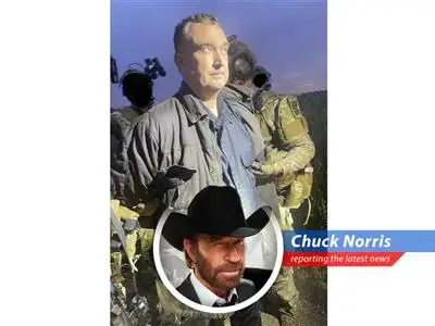 Chuck Norris weighs in on the Minnesota assassination case, delivering justice with a roundhouse kick of truth and a six-shooter of satire. image