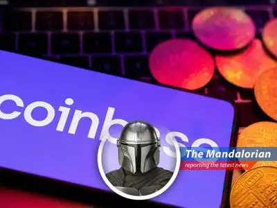 Coinbase's first-quarter revenue falls short, triggering stock dips and market volatility. Mando investigates the crypto chaos while keeping an eye on his beskar. image