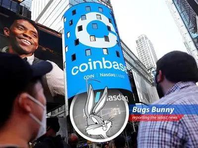 Coinbase's stock is doing the Watusi, thanks to regulatory sunshine, new gadgets, and getting hitched to the S&P 500! But is this rabbit hole as deep as it seems? image